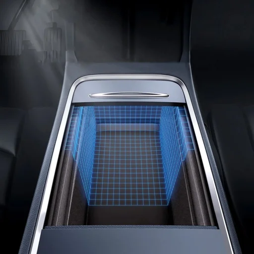 Baseus T-Space Series autós rendszerező Tesla Model 3 / Y számára - szürke - 16