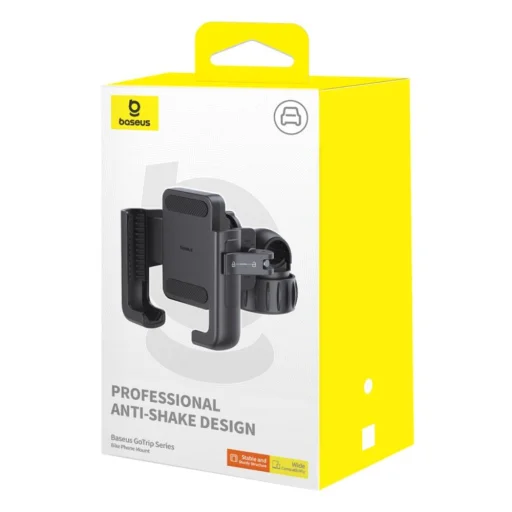 Baseus GoTrip biciklis telefontartó (fekete) - 5