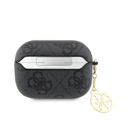 Guess 4G Script PC/PU Charm tok AirPods Pro 2 fekete - 2