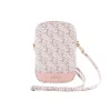 Guess PU G Cube Wallet Phone Bag Zipper Pink tok thumbnail
