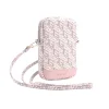 Guess PU G Cube Wallet Phone Bag Zipper Pink tok thumbnail