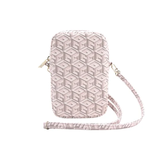 Guess PU G Cube Wallet Phone Bag Zipper Pink tok - 2