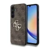 Guess PU 4G Metal Logo tok Samsung Galaxy A35 5G-hez Barna thumbnail