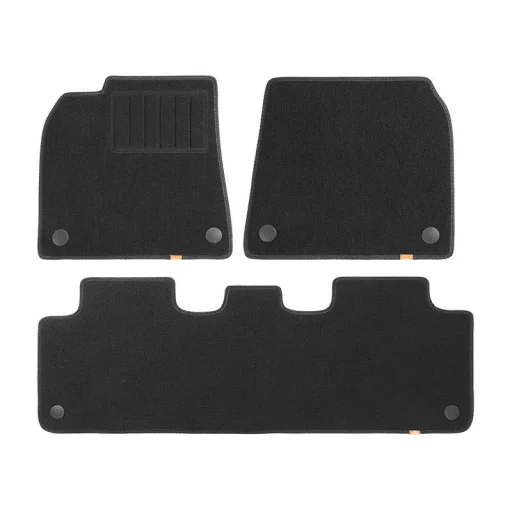 Baseus T-Space Series Tesla padlószőnyeg, 6 darabos (polipropilén fekete) - 3