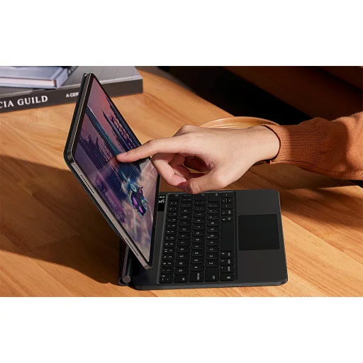 Baseus Brilliance Pro Billentyűzetes tok iPad 12,9" (2018/2020/2021) (szürke) tok - 4