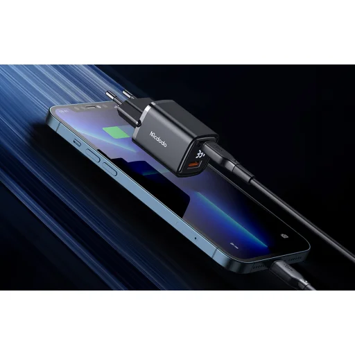 Hálózati töltő McDodo CH-1701 33W kijelzővel (fekete) - 6