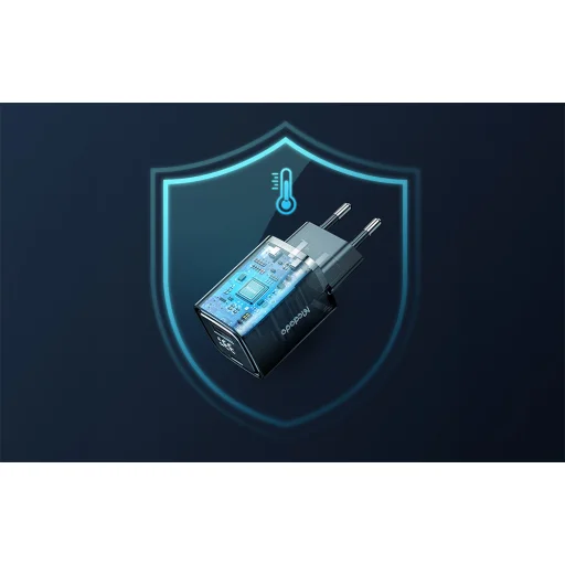 Hálózati töltő McDodo CH-1701 33W kijelzővel (fekete) - 8