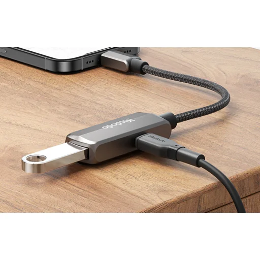 Mcdodo CA-2830 OTG 2 az 1-ben átalakító USB-C-ről USB-C-re + USB-A - 4