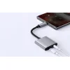 2 az 1-ben Audio Adapter Mcdodo CA-5550 Lightning to Lightning + DC 3.5mm átalakító kábel thumbnail