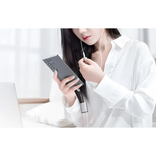 2 az 1-ben Audio Adapter Mcdodo CA-5550 Lightning to Lightning + DC 3.5mm átalakító kábel - 2