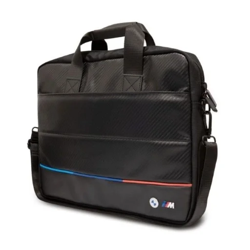 BMW Carbon Tricolor laptop táska 16" - fekete - 2