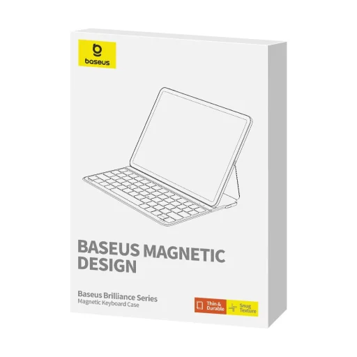 Baseus Brilliance Series tok iPad Air 4/5 10.9'' iPad Pro 11'' (2018/2020/2021/2022) + USB-C kábel - fekete - 5