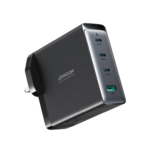 GaN töltő UK Joyroom JR-TCG05UK 140W 3x USB-C USB-A + USB-C / USB-C kábel 240W 1,2m - 2