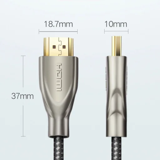 Ugreen HDMI kábel 2.0 4K 60Hz 1m szürke (HD131) - 10