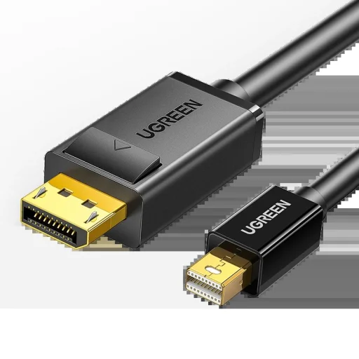 Ugreen Mini DisplayPort - DisplayPort kábel 1,5m fekete (MD105) - 1