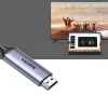 USB C - HDMI 2.1 8K 60Hz Kábel 1.5m Ugreen CM565 - Szürke thumbnail
