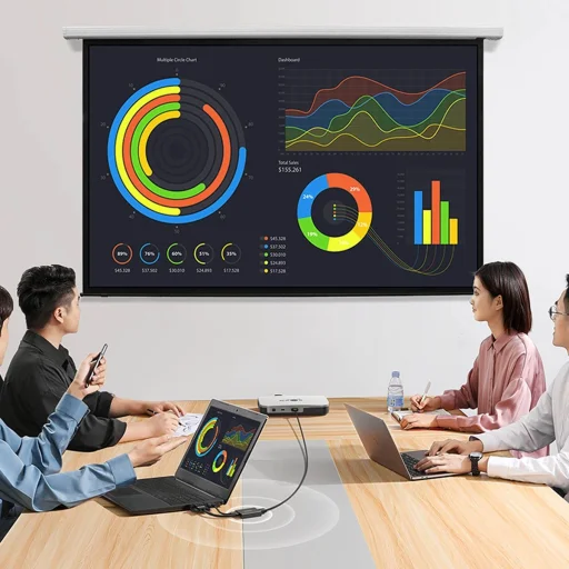 Ugreen átalakító kábel VGA (male) - HDMI (female) 0.15m fekete (CM513) - 5