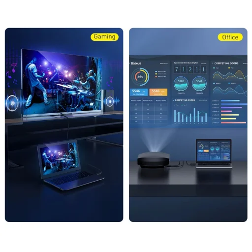 HDMI kábel - HDMI 2.0 1080p 60Hz 20m Baseus - fekete - 10