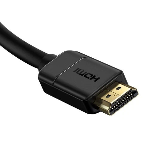 Baseus HDMI 2.0 kábel 4K 60 Hz 3D HDR 18 Gbps 3 m fekete (CAKGQ-C01) - 5