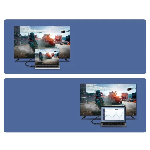 Baseus HDMI 2.0 kábel 4K 60 Hz 3D HDR 18 Gbps 3 m fekete (CAKGQ-C01) - 9