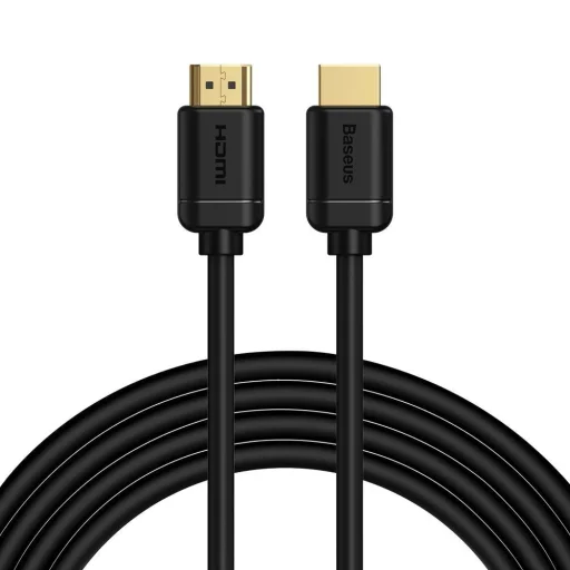 Baseus HDMI 2.0 kábel 4K 60 Hz 3D HDR 18 Gbps 3 m fekete (CAKGQ-C01) - 1