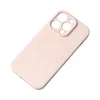 iPhone 14 Pro Max Silicone Magnetic tok Magsafe - rózsaszín thumbnail