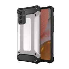 Hybrid Armor Case Tough Rugged tok Samsung Galaxy A72 4G ezüst