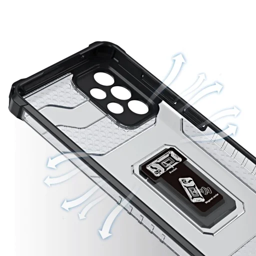 Crystal Ring Case kickstand strapabíró tok Samsung Galaxy A72 4G zöld - 5