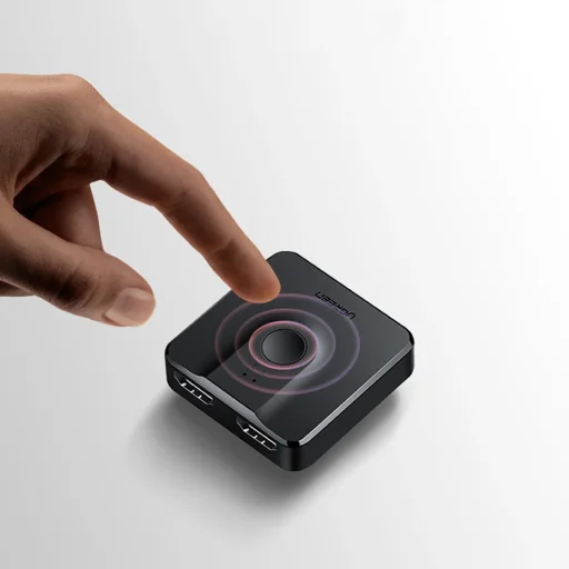 Ugreen switch HDMI splitter switch - 2x HDMI 4K 60Hz fekete (CM217) - 3