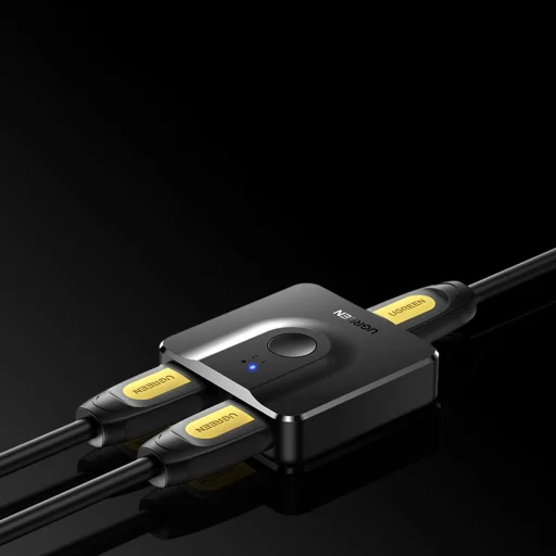 Ugreen switch HDMI splitter switch - 2x HDMI 4K 60Hz fekete (CM217) - 8