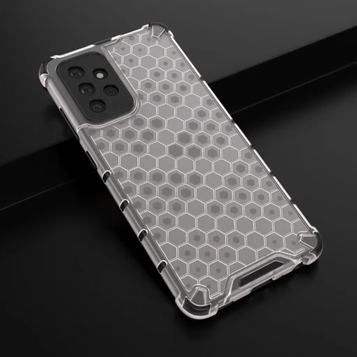 Honeycomb Case armor tok TPU ütközővel Samsung Galaxy A72 4G átlátszó - 14
