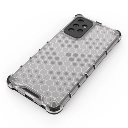 Honeycomb Case armor tok TPU ütközővel Samsung Galaxy A72 4G átlátszó - 4