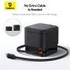 Baseus BS-W531 MagSafe / Qi USB-C 20W vezeték nélküli töltő - fekete thumbnail