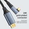 USB-C - HDMI kábel Joyroom SY-20C1 szögletes 4K 60Hz 2m – szürke thumbnail