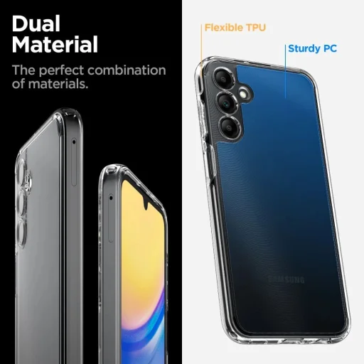 Spigen Ultra Hybrid tok Samsung Galaxy A15 4G / 5G - átlátszó - 14