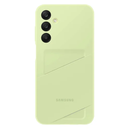 Samsung Card Slot Case EF-OA156TMEGWW kártyatartóval Samsung Galaxy A15 / A15 5G-hez - zöld tok - 1