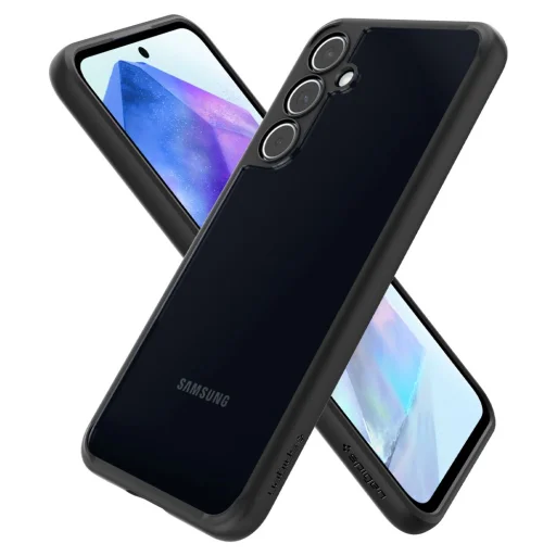 Spigen Ultra Hybrid tok Samsung Galaxy A55 5G-hez - matt fekete - 19