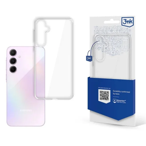 3mk Clear Case Samsung Galaxy A55 5G tok - átlátszó - 1