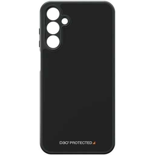 PanzerGlass HardCase D3O® Bio és katonai minősítésű tok Samsung Galaxy A15 / A15 5G - Átlátszó és fekete tok - 3