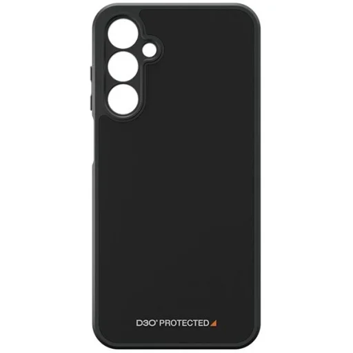 PanzerGlass HardCase D3O® Bio és katonai minősítéssel Samsung Galaxy A25 5G - Átlátszó és Fekete tok - 3