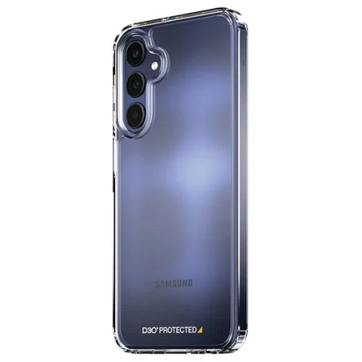 PanzerGlass HardCase D3O® Bio anyaggal és katonai minősítéssel Samsung Galaxy A25 5G - átlátszó tok - 3