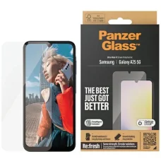 PanzerGlass Ultra-Wide Fit edzett üveg Samsung Galaxy A25 5G-hez üvegfólia