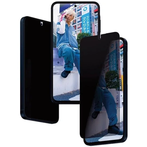 PanzerGlass Ultra-Wide Fit Privacy edzett üvegfólia irányzékkal Samsung Galaxy A55 5G - 2