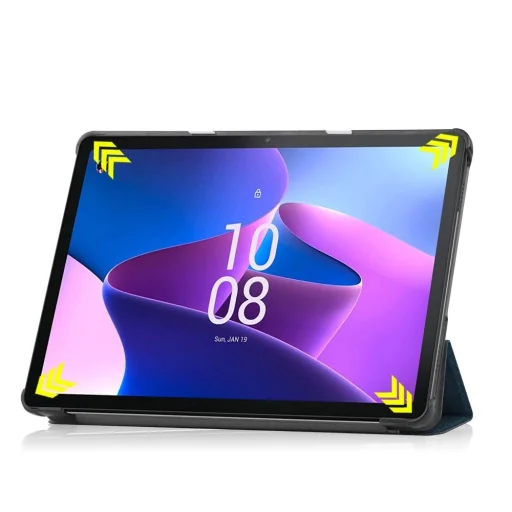 Tech-Protect fliptok Lenovo Tab M10 (3. generáció) 10.1" TB-328 - kék macskás tok - 4