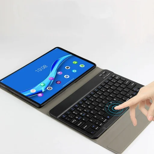 Tech-Protect SmartCase + Keyboard fliptok billentyűzettel Lenovo Tab M10 (3rd generáció) 10.1" TB-328 - fekete - 5