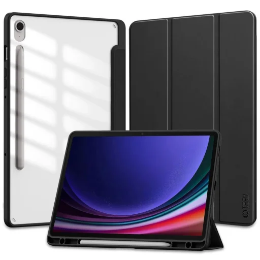 Tech-Protect SC Pen Hybrid tok Samsung Galaxy Tab S9 FE 10.9" X510 / X516B - fekete - 1