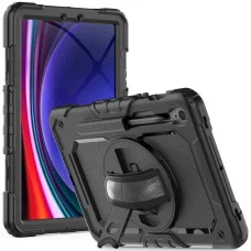Tech-Protect solid360 tok Galaxy TAB S9 11.0 / S9 FE / S10 FE / S10 LITE 10.9 X710 / X716B / X510 / X516B / X520 / X526 / X400 / X406B fekete