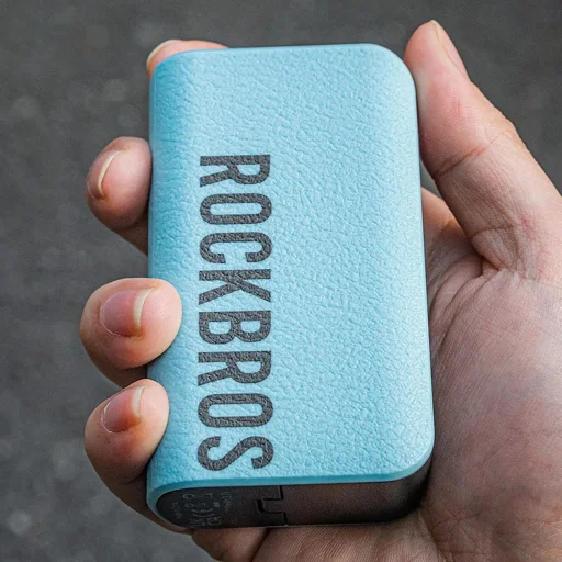 Rockbros 42520006001 Elektromos Pumpa Kompresszor Digitális Kijelzővel Labdákhoz / Léggömbökhöz - Kék - 12