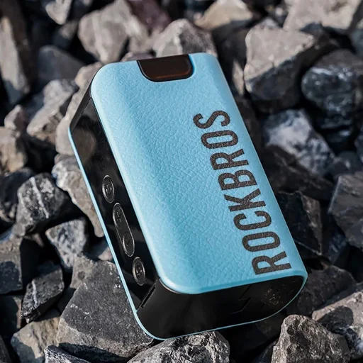 Rockbros 42520006001 Elektromos Pumpa Kompresszor Digitális Kijelzővel Labdákhoz / Léggömbökhöz - Kék - 13