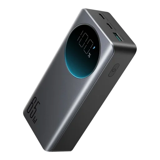 Joyroom 30000mAh 65W power bank digitális kijelzővel (JR-PBF05) - fekete - 1